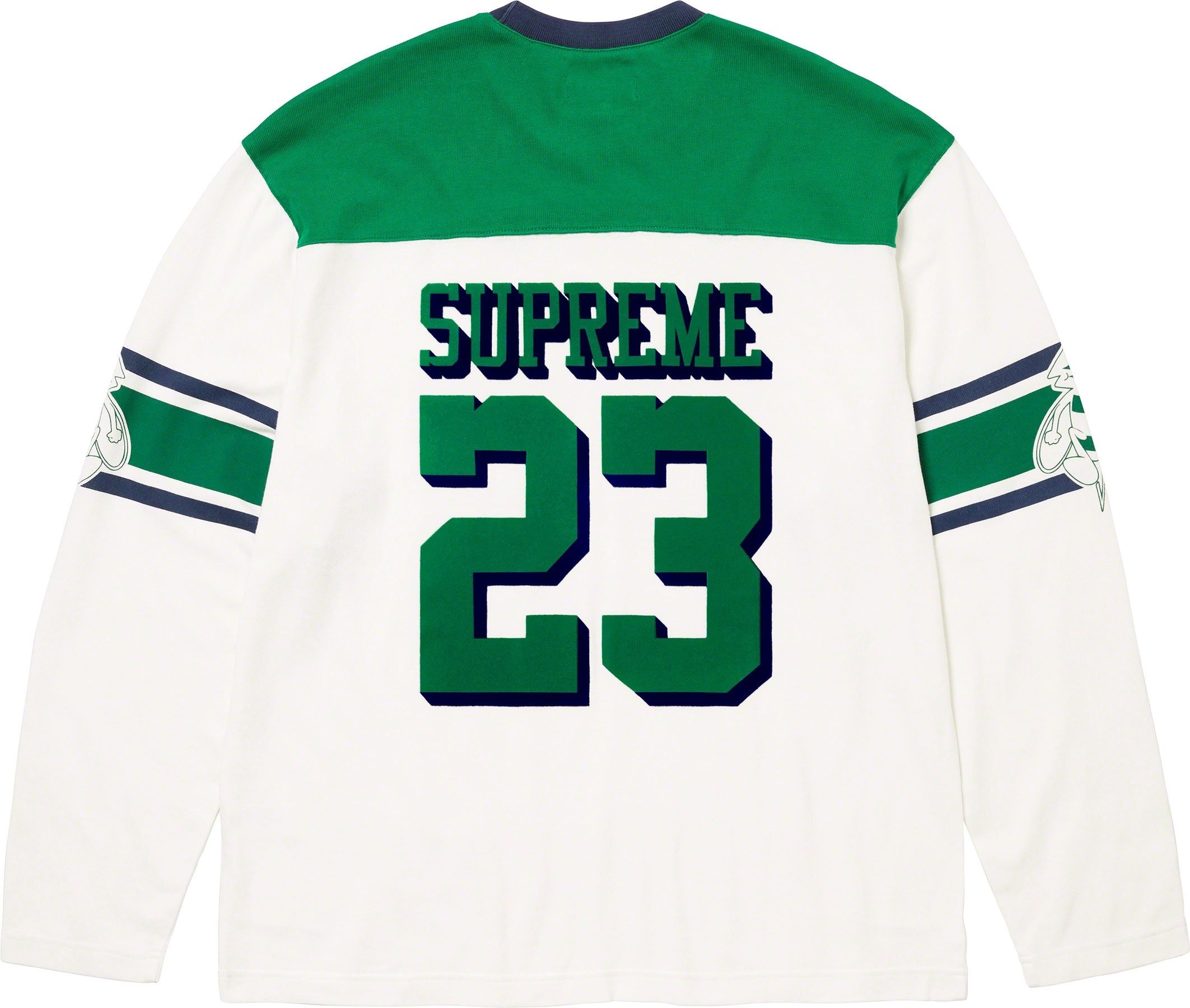 Bumblebee L/S Football Top view 17